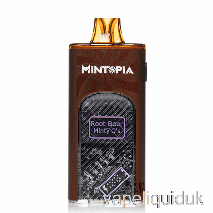 Mintopia Turbo 9000 Disposable Root Beer Minty O's Vape Liquid
